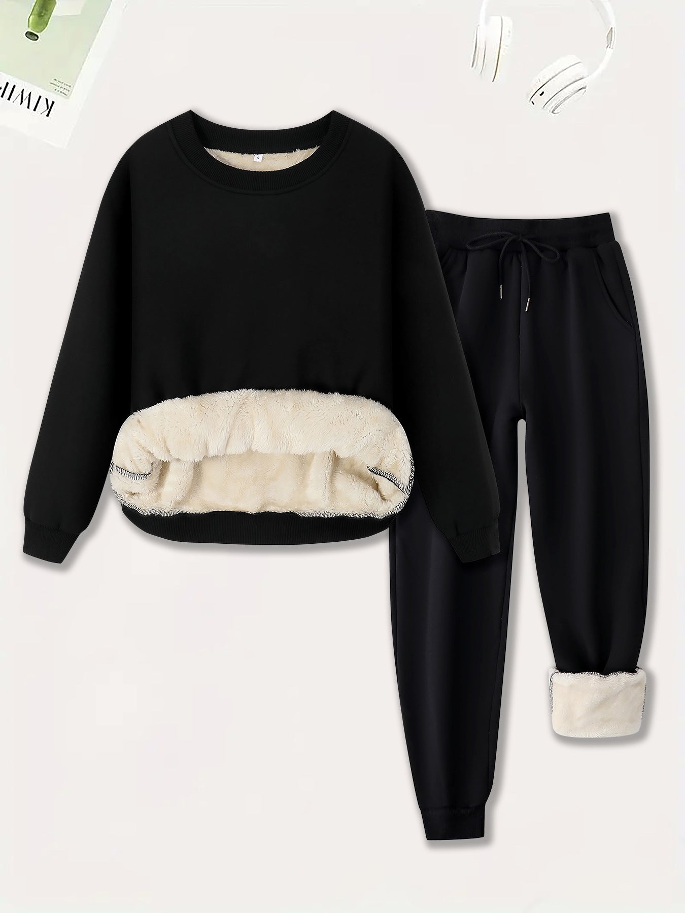 Lammwoll-Pulli-Set