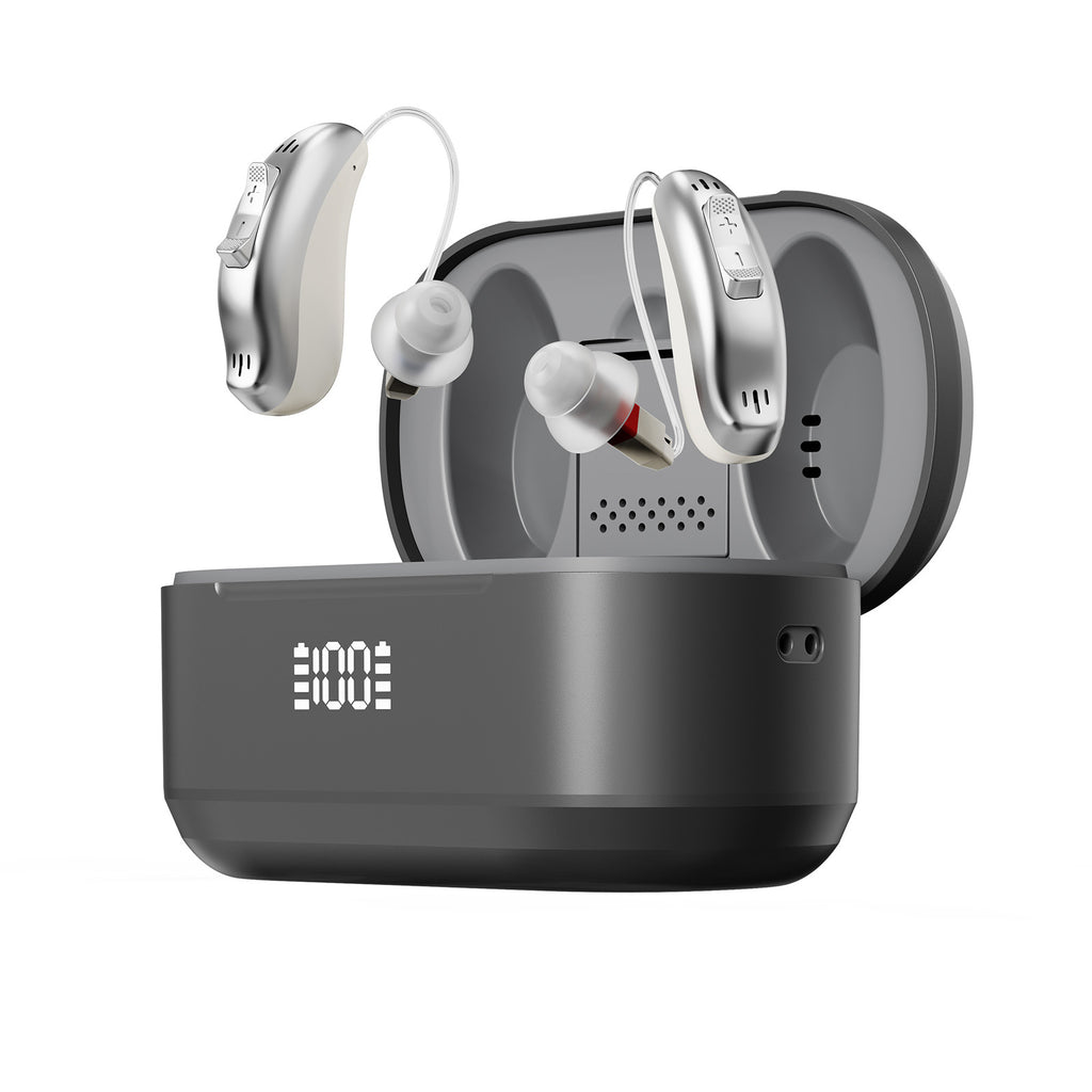 Digitaler Hörer im Ohr mit 32 Kanälen und Bluetooth
