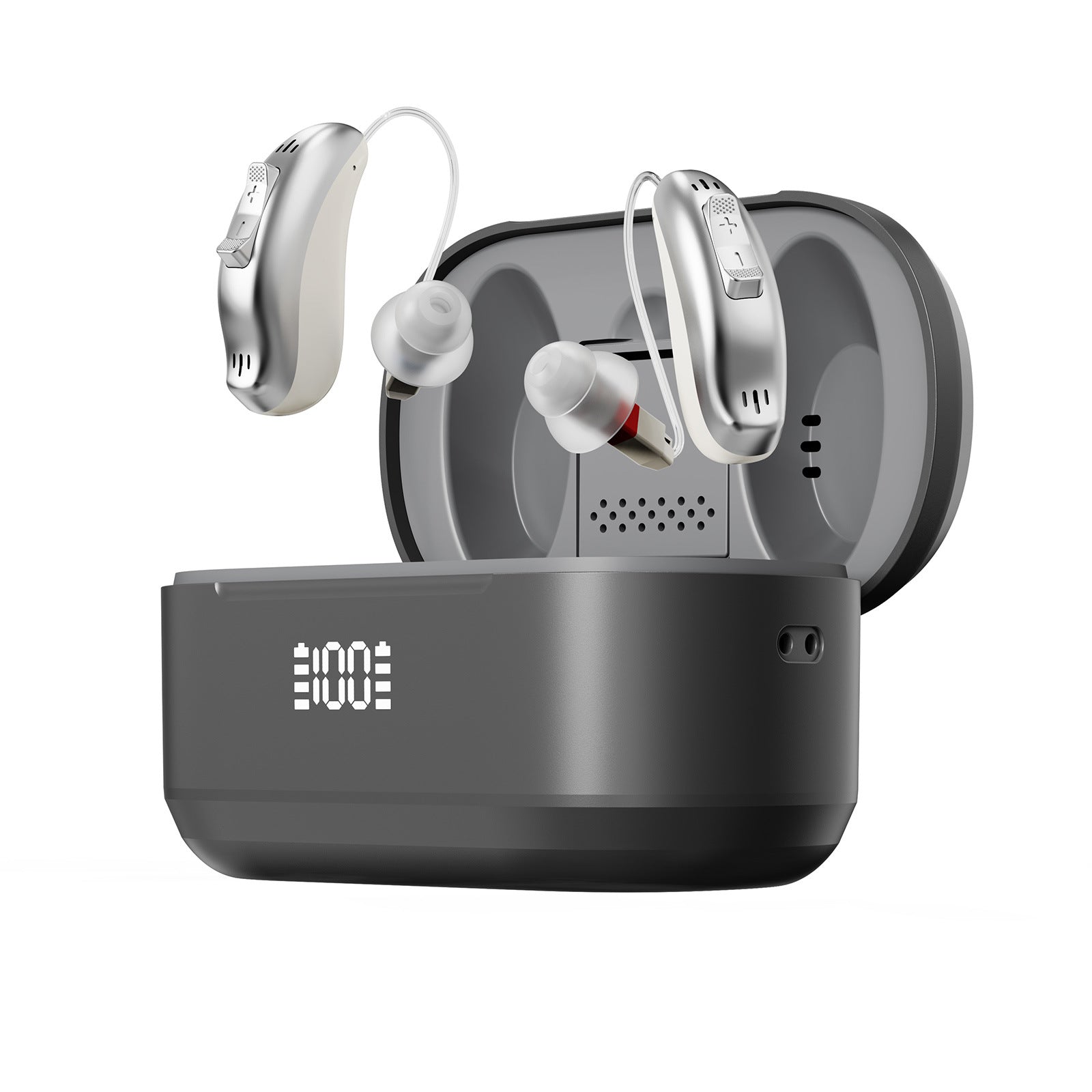 Digitaler Hörer im Ohr mit 32 Kanälen und Bluetooth