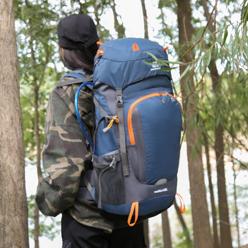 Rucksack 55 L unisex in Schwarz – Bild 5 | LuxeStyle