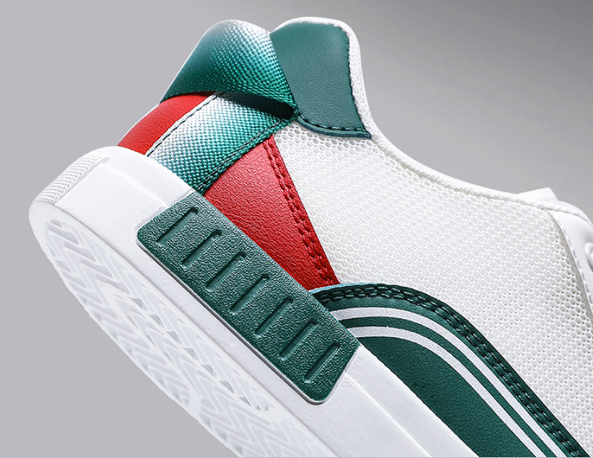 Herren-Sneaker mit Farbblock und Netzstoff – Bild 8 | LuxeStyle
