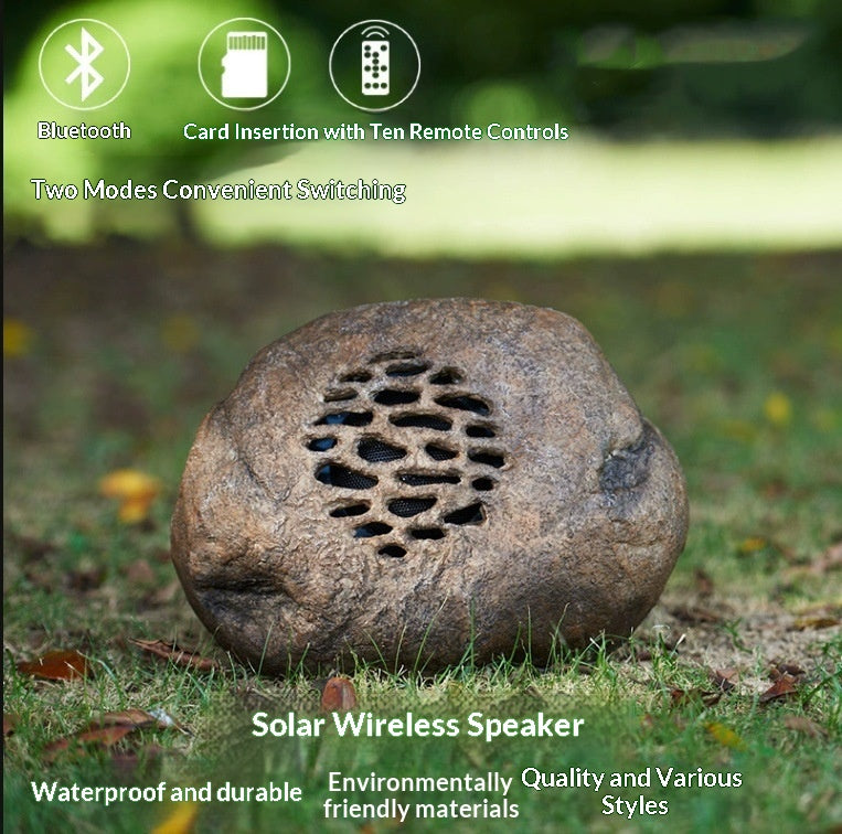 Wasserdichter Outdoor-Lautsprecher im Stein-Design