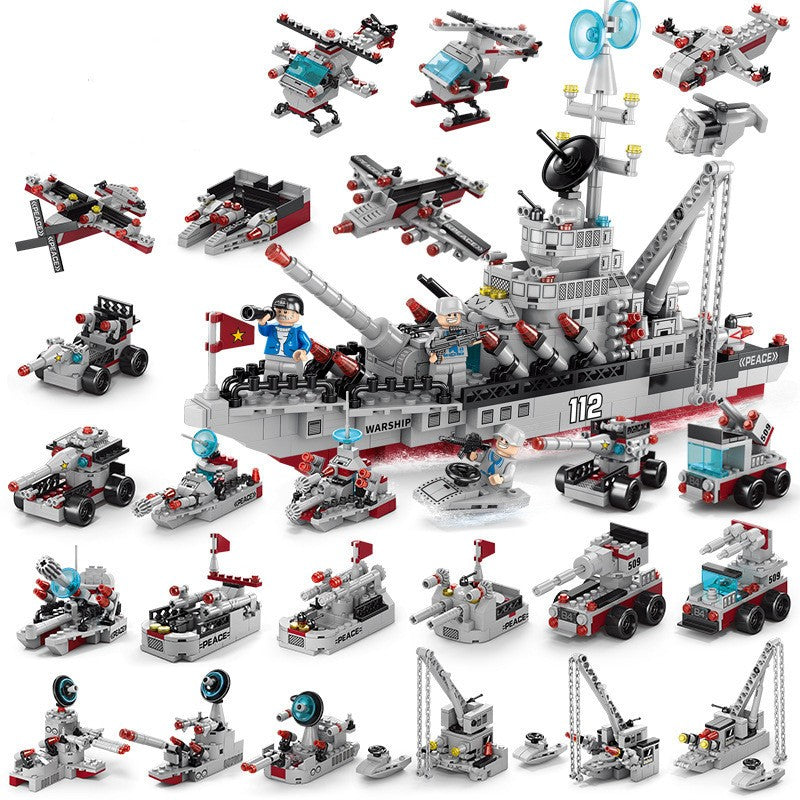 Militär Puzzle Bausteine (800+ Teile) – Bild 4 | LuxeStyle