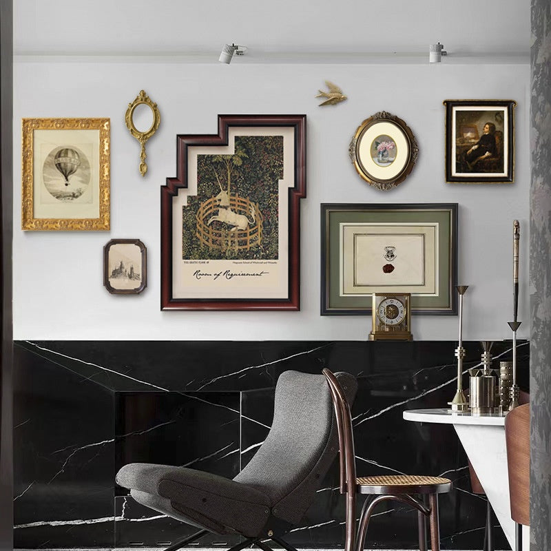 Vintage-Sofa-Wandkunst