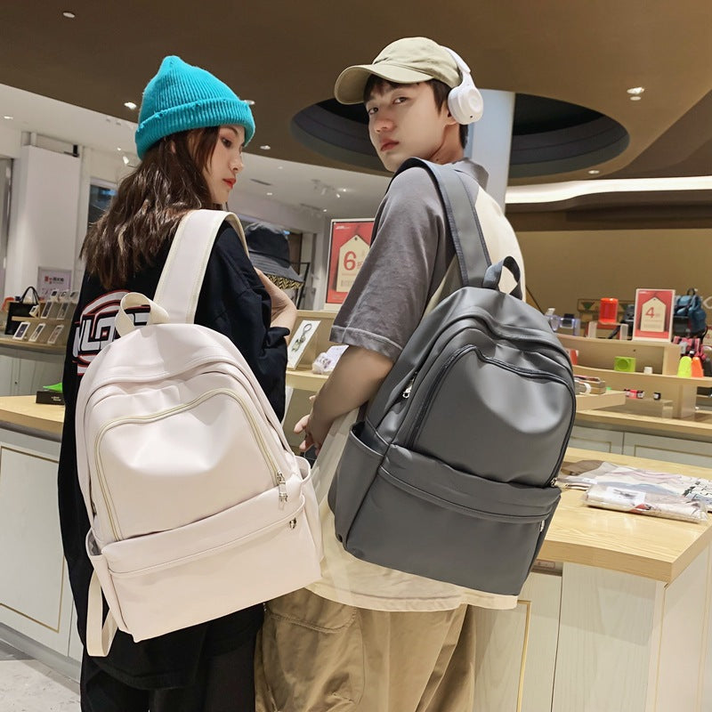 PU Leder Rucksack für Studierende