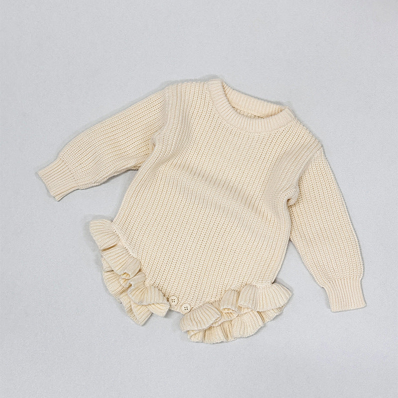 Baby-Strampler aus Baumwolle mit langen Ärmeln | LuxeStyle