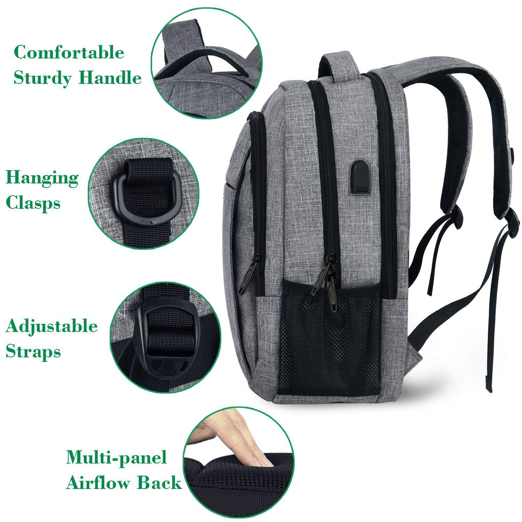Grosser Allzweck-Reiserucksack mit Luftpolster | LuxeStyle