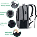 Grosser Allzweck-Reiserucksack mit Luftpolster | LuxeStyle