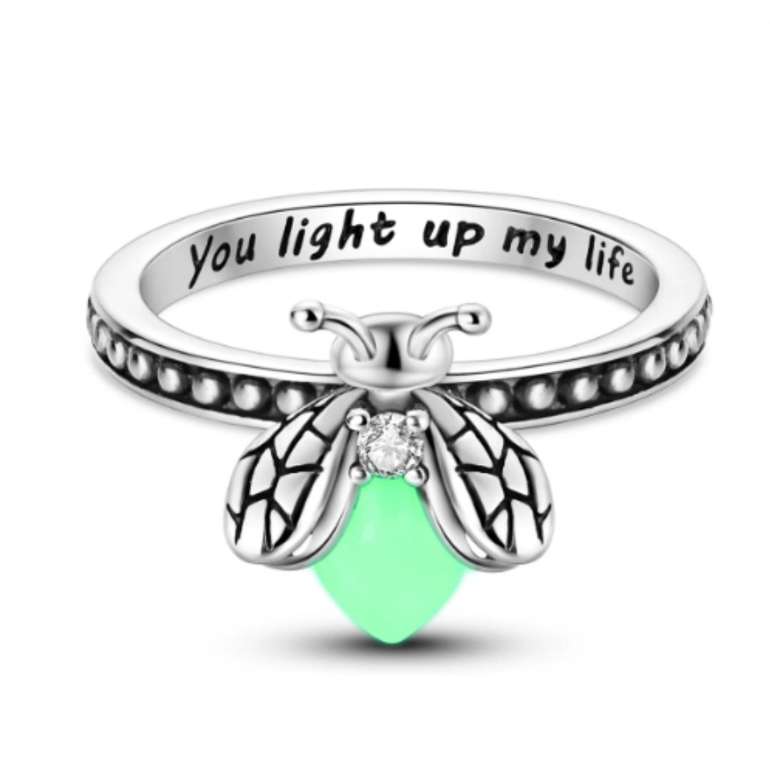 Ring «You Light Up My Life» · Leucht-Stein