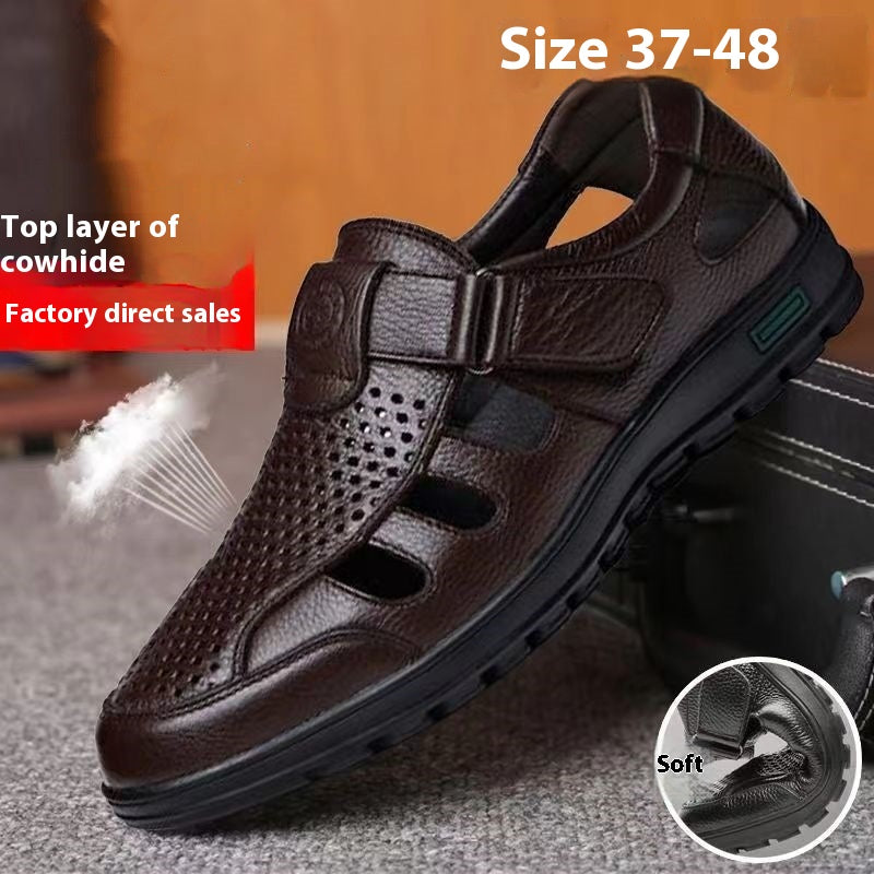 Sommerliche Lederhalbschuhe für Herren – Bild 7 | LuxeStyle