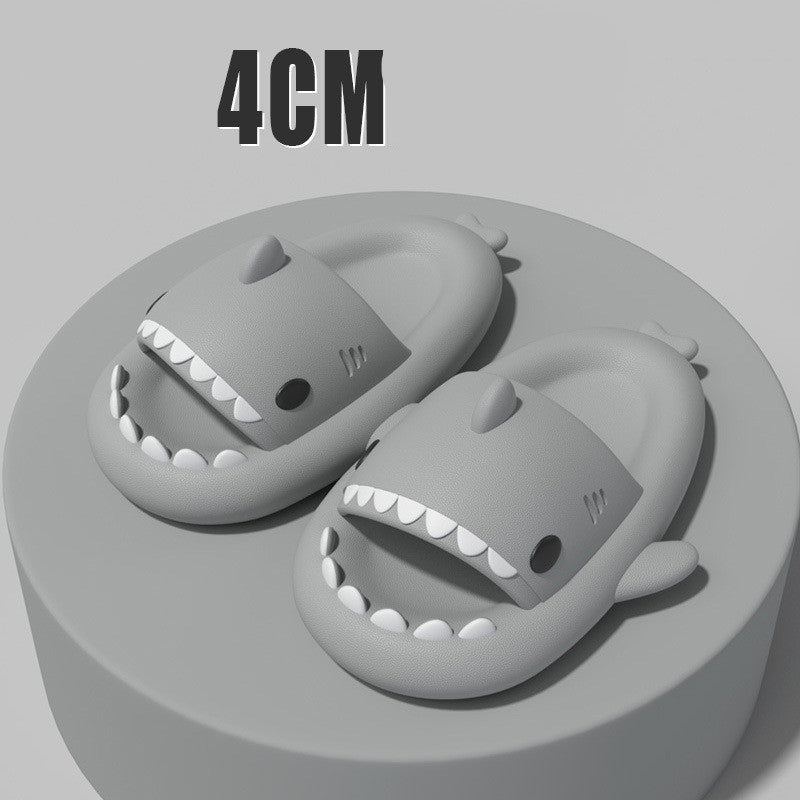 Shark-Cartoon-Slipper, weich & rutschsicher