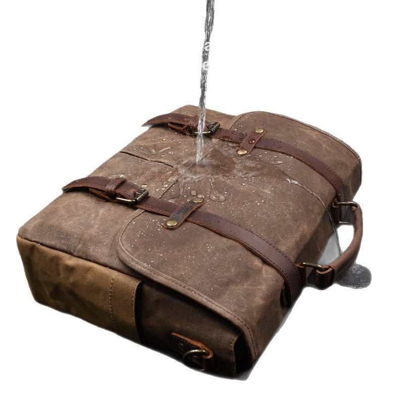 Retro Business Tote für Herren
