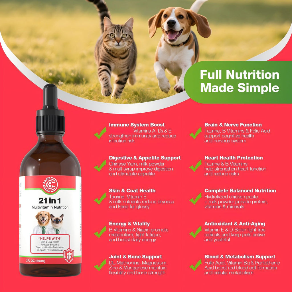Vitamin Komplex Lösung für Haustiere