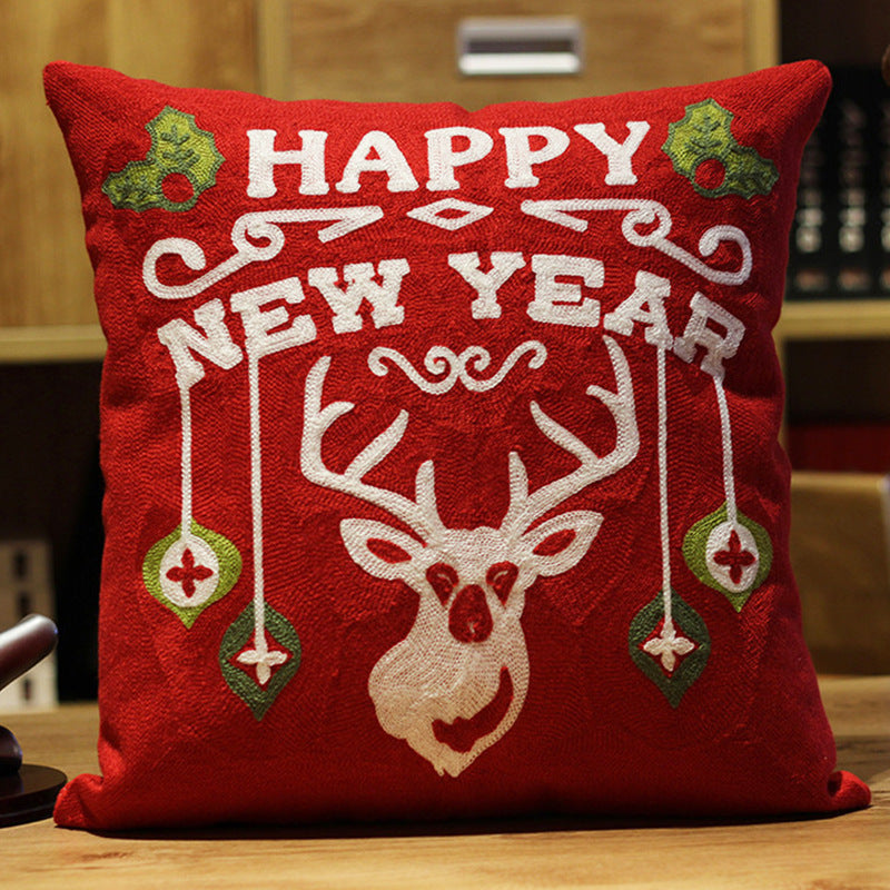 Weihnachts-Kissenbezug mit Cartoon-Motiven – Bild 5 | LuxeStyle