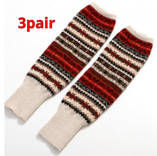 Grobe Strickstrümpfe für Herbst/Winter