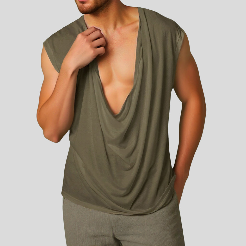 Herren ärmelloses V-Neck Tank Top