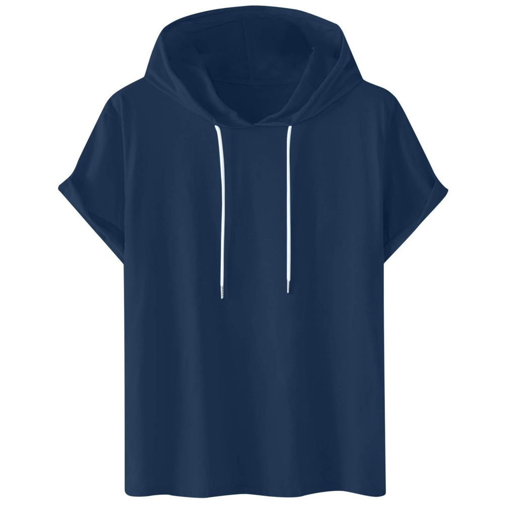 Herren Kurzarm Hoodie