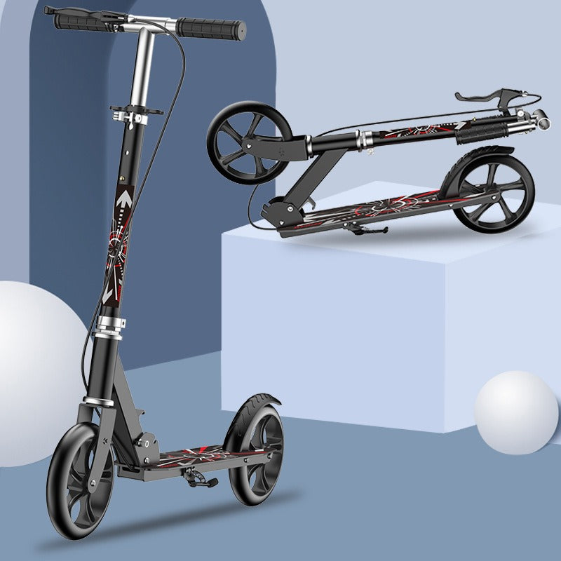 Kinder Scooter 2-Rad mit Handbremse