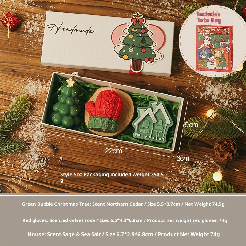 Weihnachts-Duftkerze im Geschenkset – Bild 7 | LuxeStyle