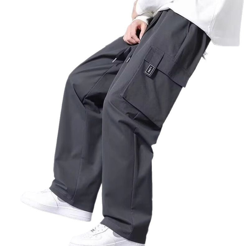 Herren-Cargo-Hose mit Bändeln und grossen Taschen