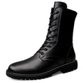 Britische Leder Martin Boots mit Reissverschluss