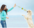 Wurfball mit Seil für Hunde & Katzen – Bild 1 | LuxeStyle