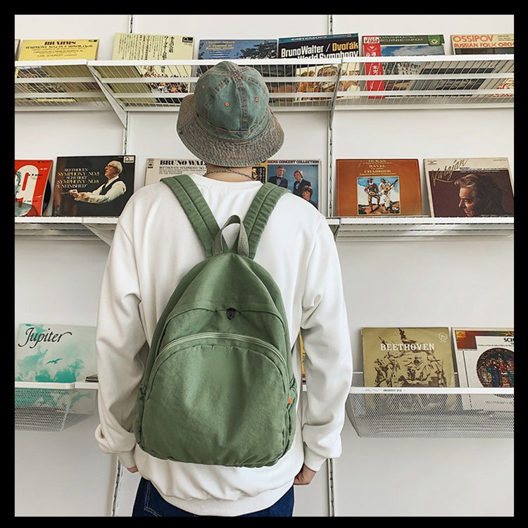 Canvas Rucksack für Freizeit und Reisen
