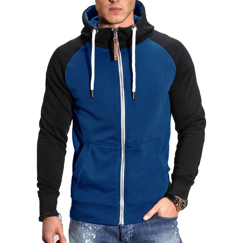 Colorblock Strickjacke für Herren