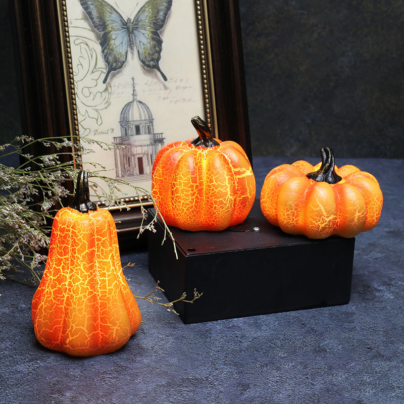 Halloween Kürbis-LED-Lampe · Orange