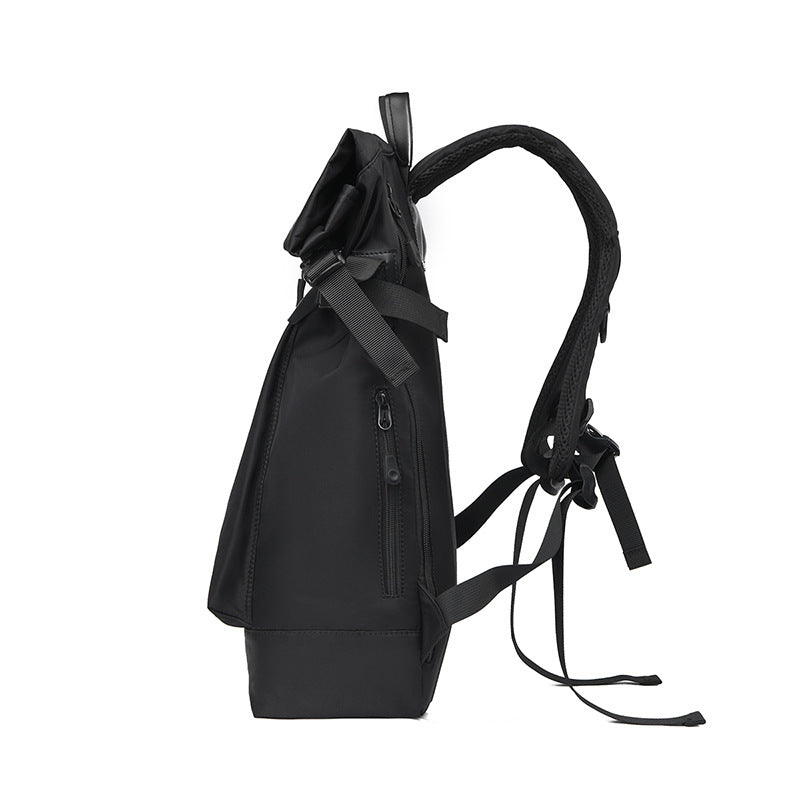 Schwarzer Herren-Reiserucksack – Bild 2 | LuxeStyle
