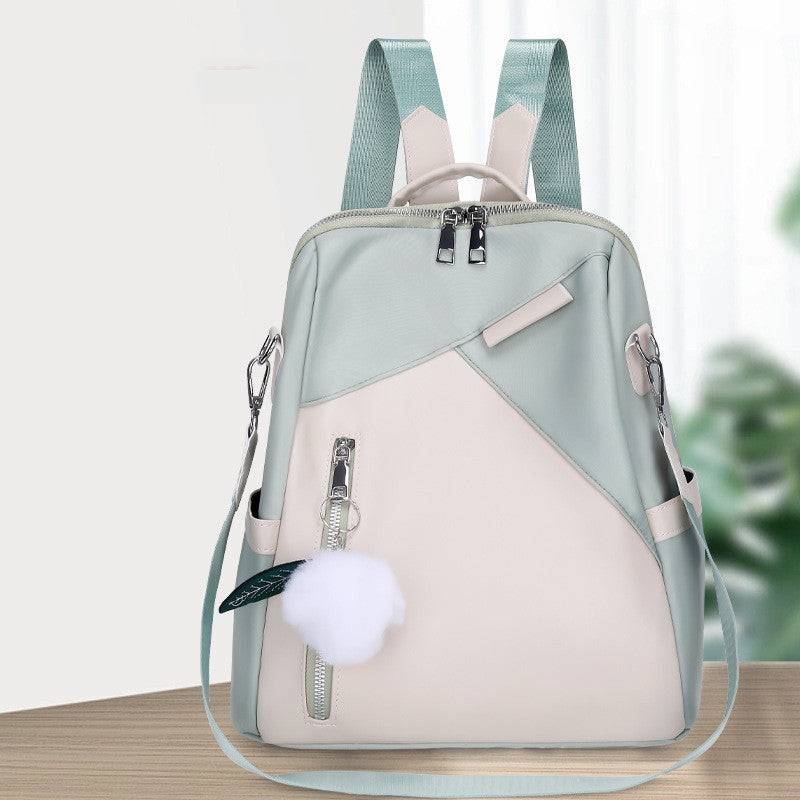 Eleganter Oxford-Stoff Rucksack für Damen