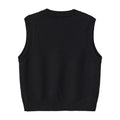 Ärmellose Strickweste für Damen