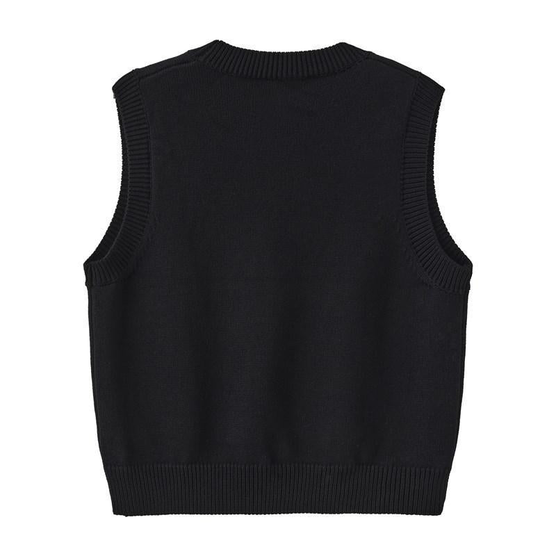 Ärmellose Strickweste für Damen