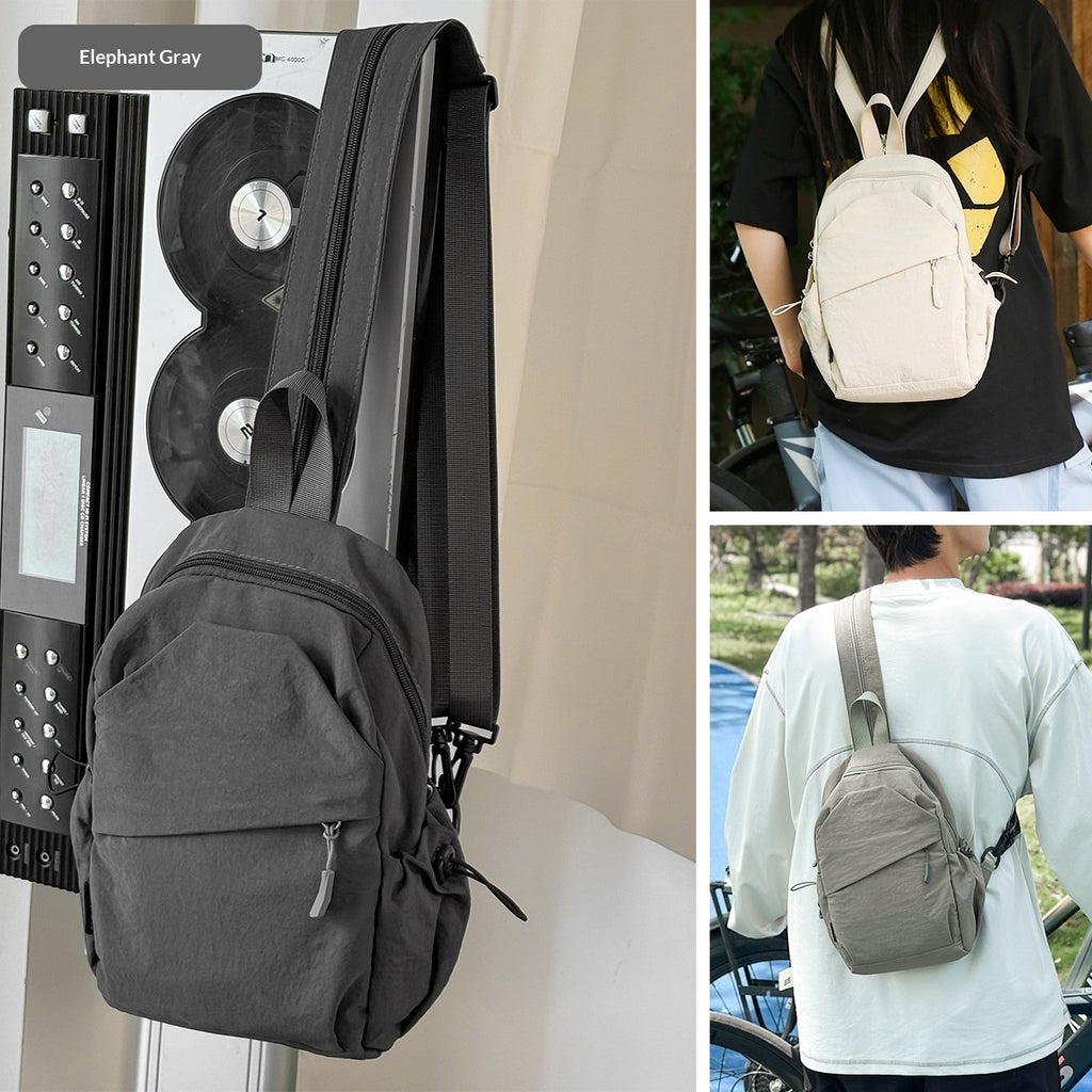 Crossbody Tasche aus Polyester – schwarz, grün, grau, khaki – Bild 2 | LuxeStyle
