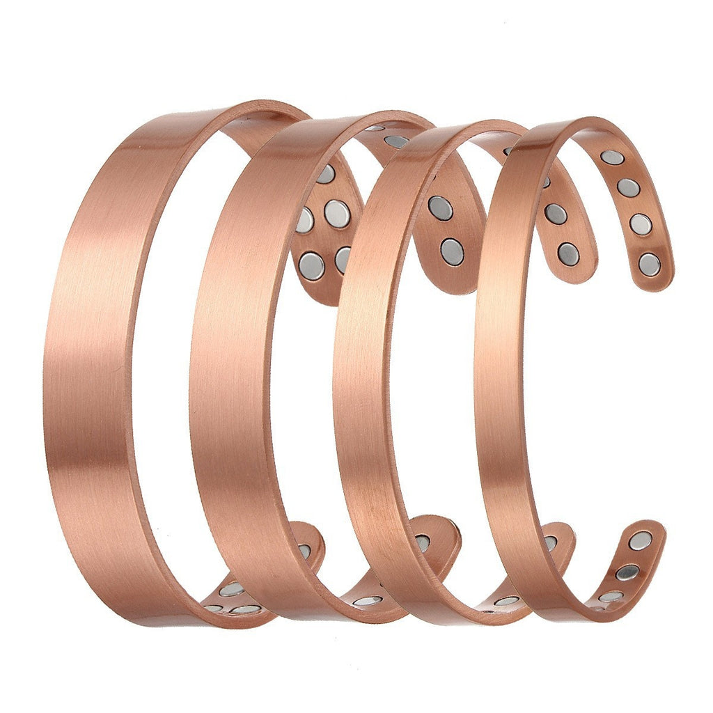 Kupfer Magnetarmband – schlicht & poliert – Bild 3 | LuxeStyle