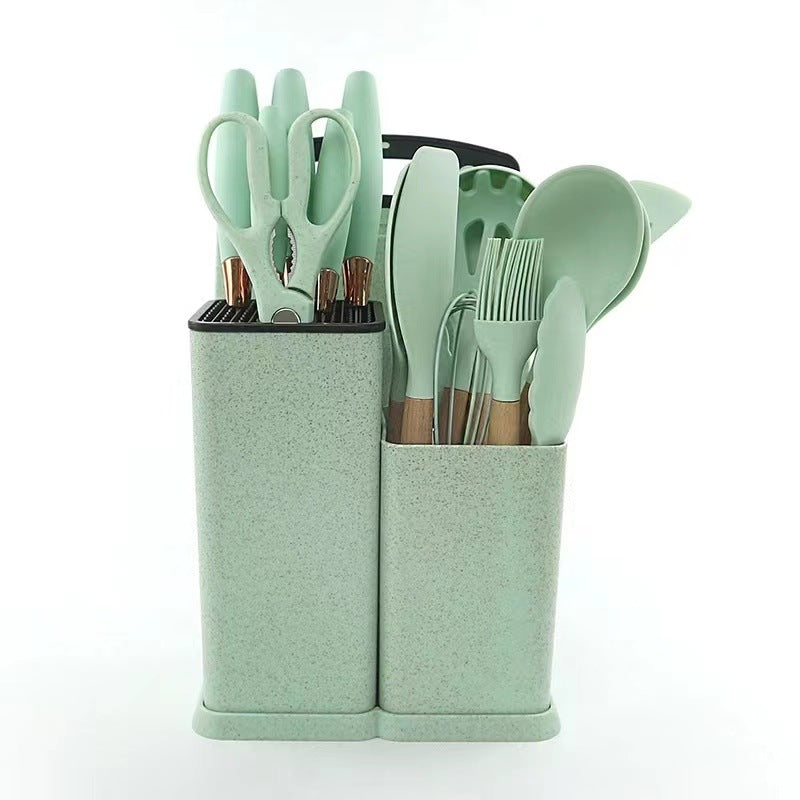 19-teiliges Silikon-Küchenhelfer-Set