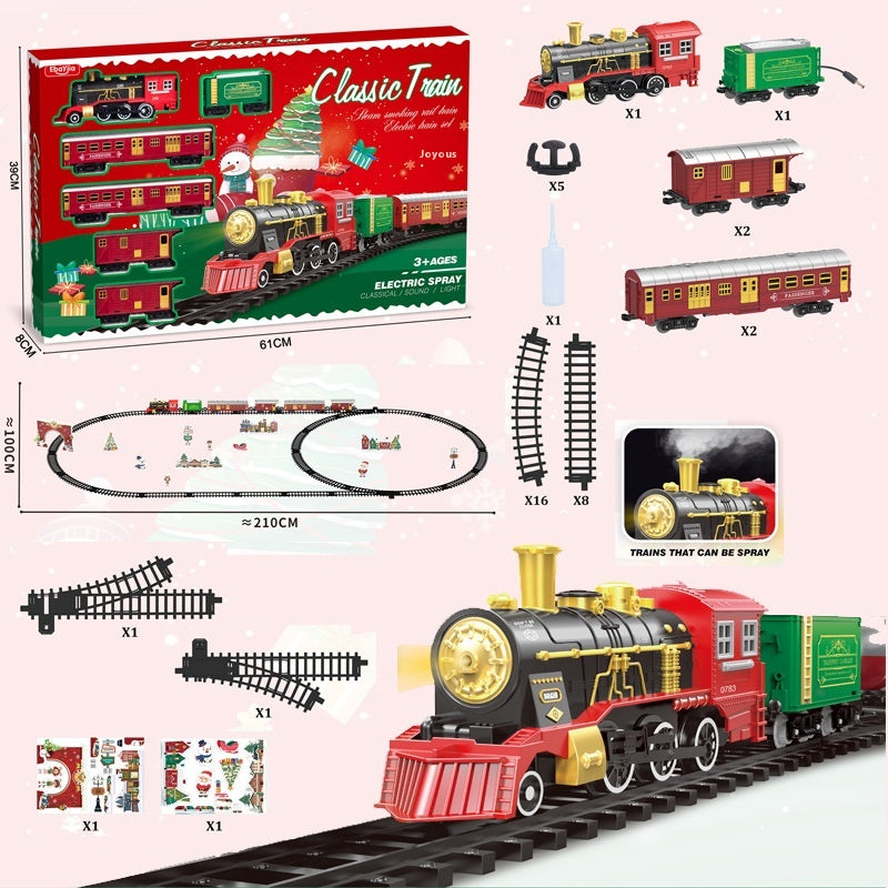 Elektrische Dampflokomotive für Kinder