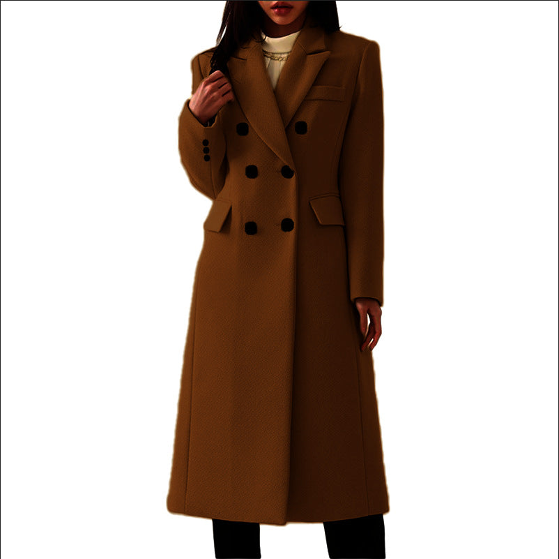 Eleganter Wollmantel für Damen