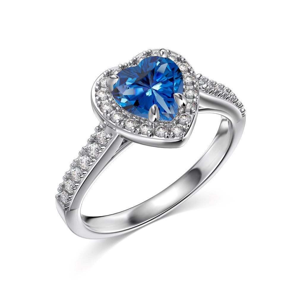 Sternzeichen Ring mit bunten Zirkonia aus Silber – Bild 3 | LuxeStyle