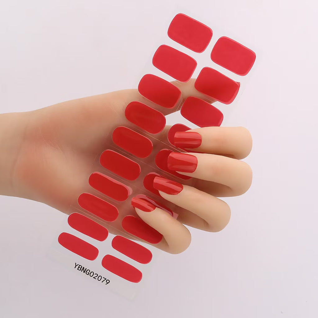 Semi-Cured Gel-Nagelsticker – Bild 9 | LuxeStyle