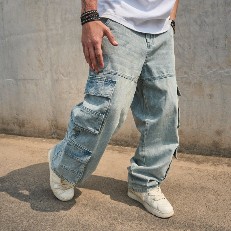 Hohe Casual-Jeans