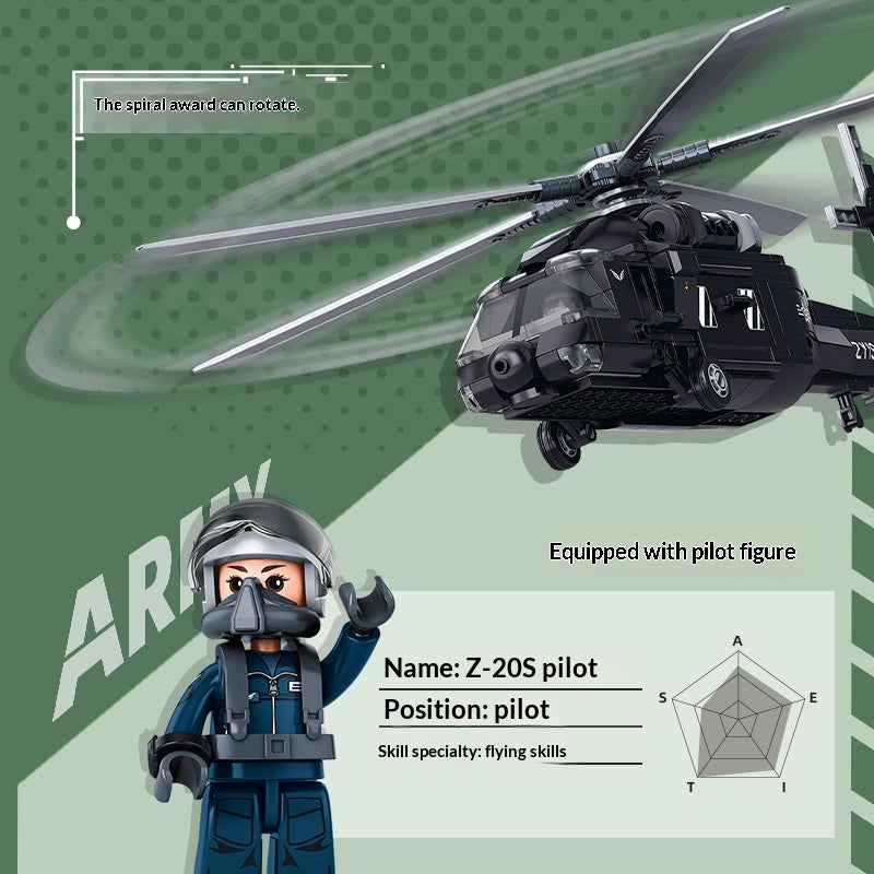 Helikopter Militärmodell Spielzeug
