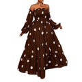 Trägerloses Polka-Dot Midi-Kleid – Bild 5 | LuxeStyle
