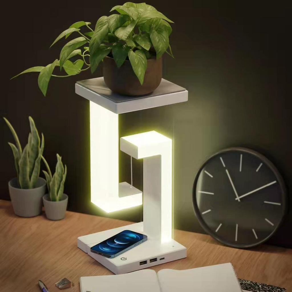 Kabellose Ladetischlampe mit Magnetfliegentechnik