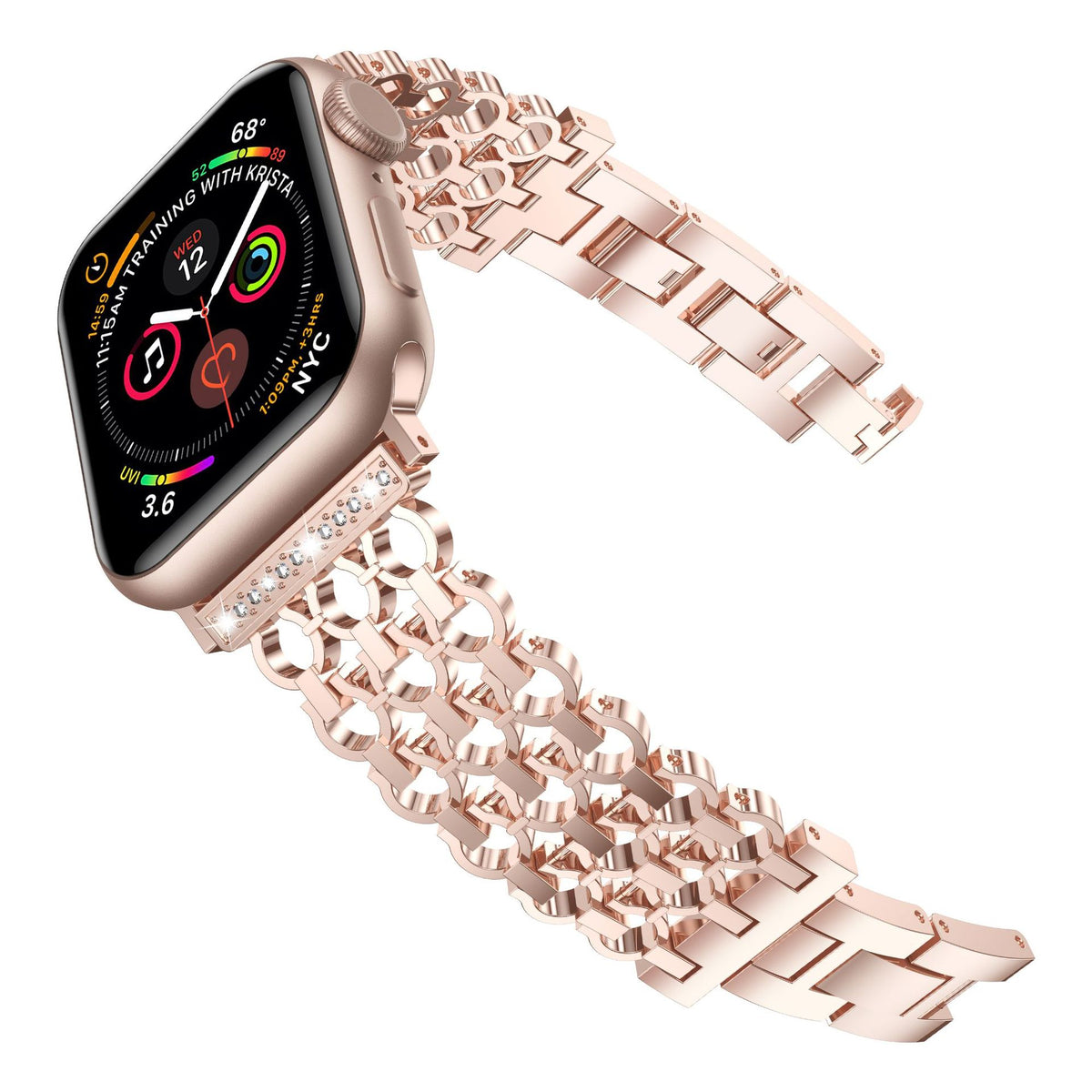 Edelstahl-Milanaise-Armband für iWatch | LuxeStyle