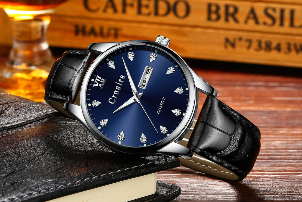 Business Herren Mode Quarz Kalender wasserdichte Uhr – Bild 6 | LuxeStyle