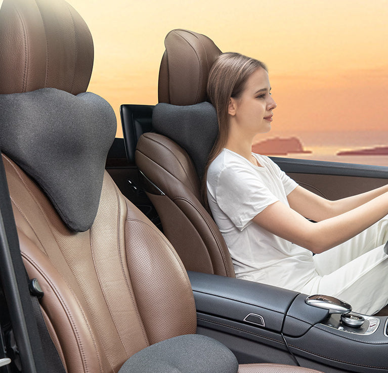 Universelles Auto Nackenkissen mit Memory Foam für 4 Jahreszeiten