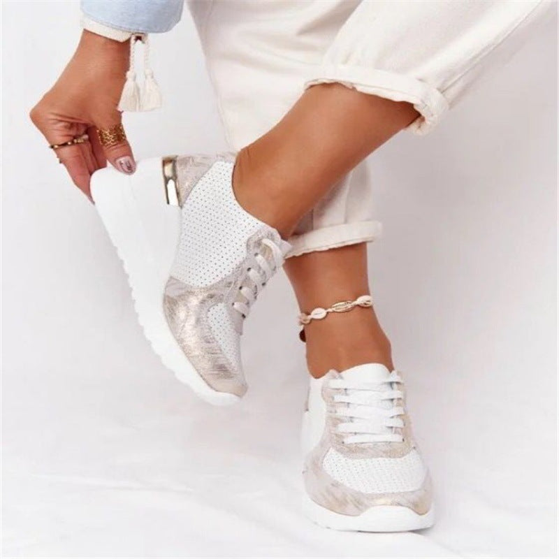 Casual Dad-Schuhe mit Wedge, Grössen