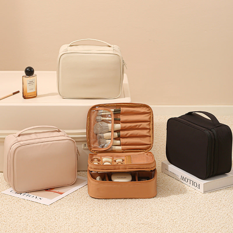 Tragbare Oxford Stoff Make-up Tasche – Bild 8 | LuxeStyle