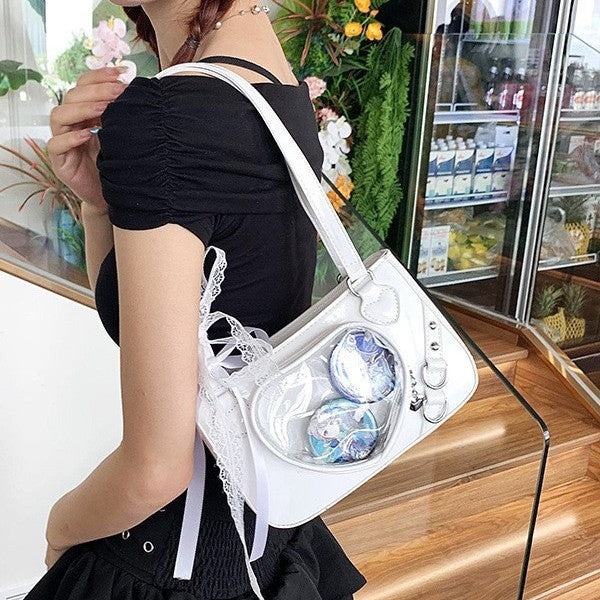 Einhandtasche mit seitlichem Fach – Bild 12 | LuxeStyle